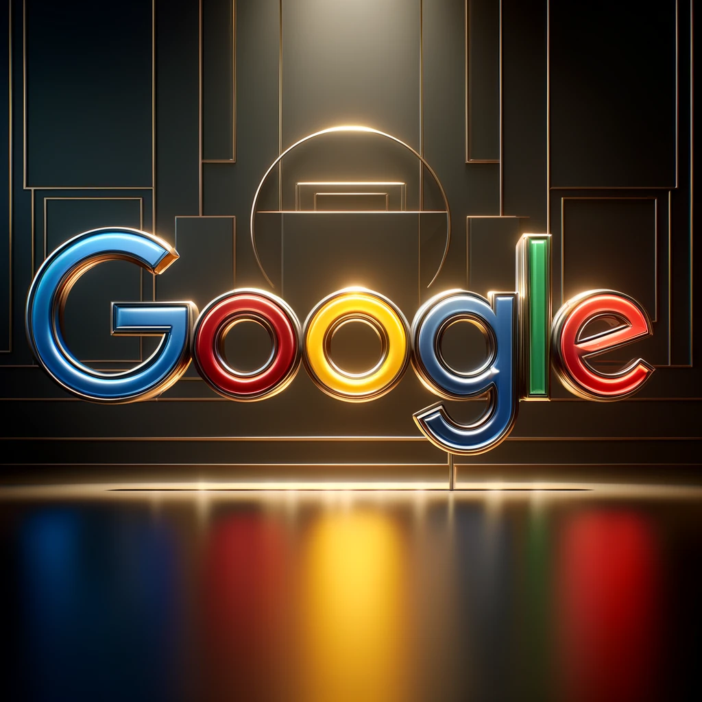 google fancy logo